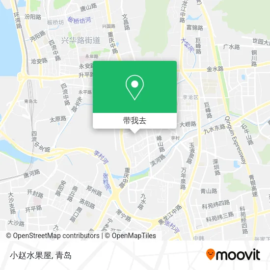 小赵水果屋地图