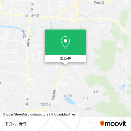 下开村地图