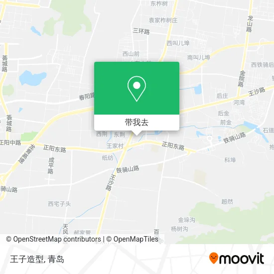 王子造型地图
