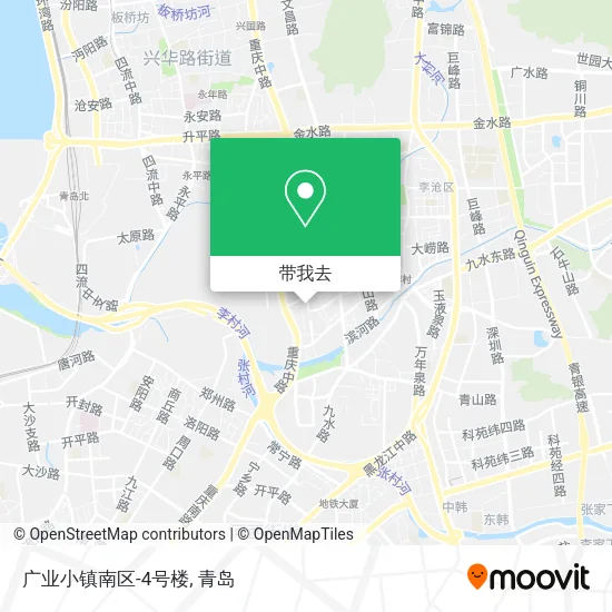 广业小镇南区-4号楼地图