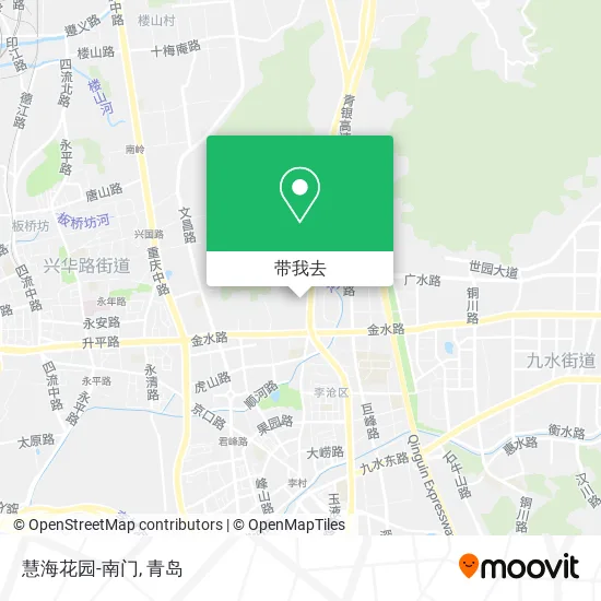 慧海花园-南门地图