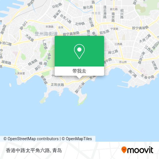 香港中路太平角六路地图