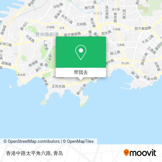 香港中路太平角六路地图