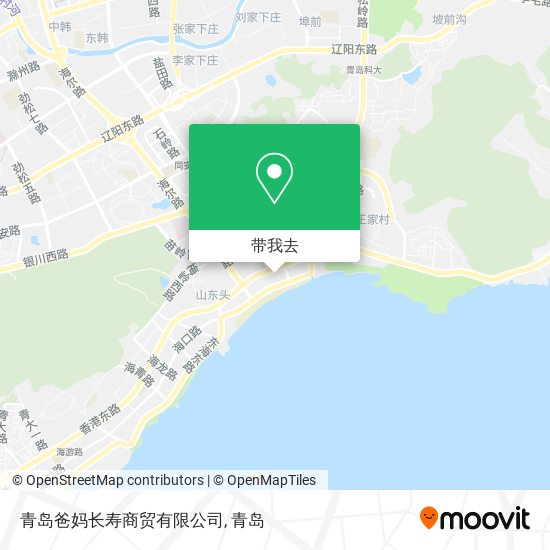 青岛爸妈长寿商贸有限公司地图