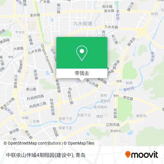 中联依山伴城4期颐园(建设中)地图