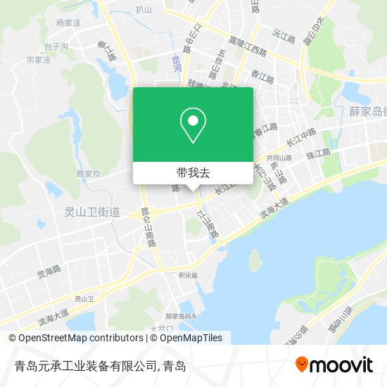 青岛元承工业装备有限公司地图