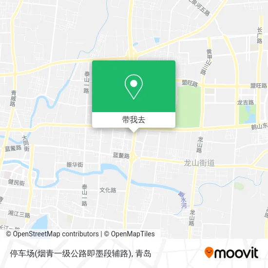停车场(烟青一级公路即墨段辅路)地图