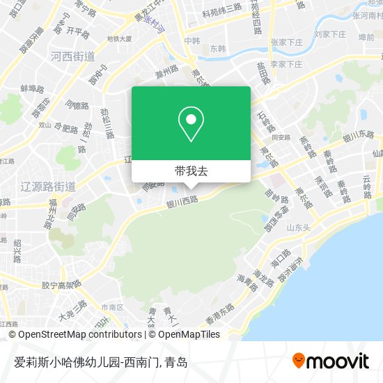 爱莉斯小哈佛幼儿园-西南门地图