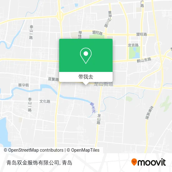 青岛双金服饰有限公司地图
