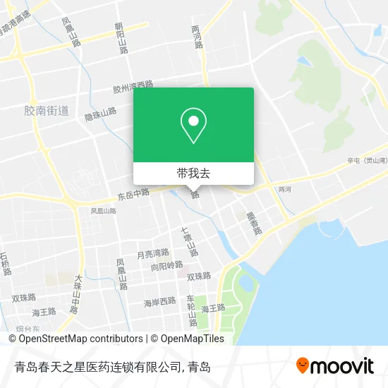 青岛春天之星医药连锁有限公司地图