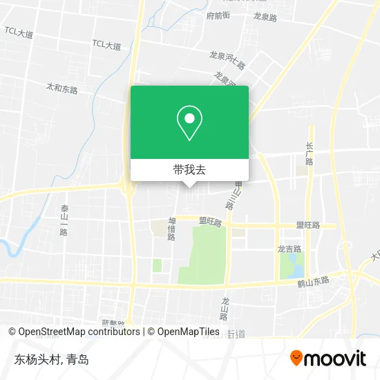 东杨头村地图