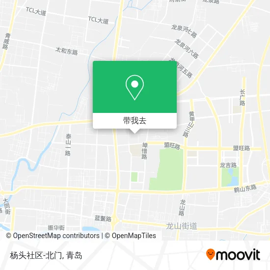 杨头社区-北门地图