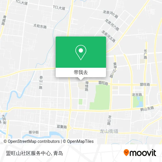 盟旺山社区服务中心地图