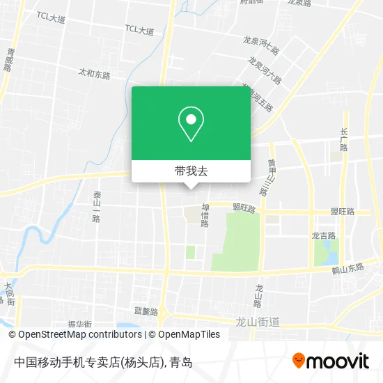 中国移动手机专卖店(杨头店)地图