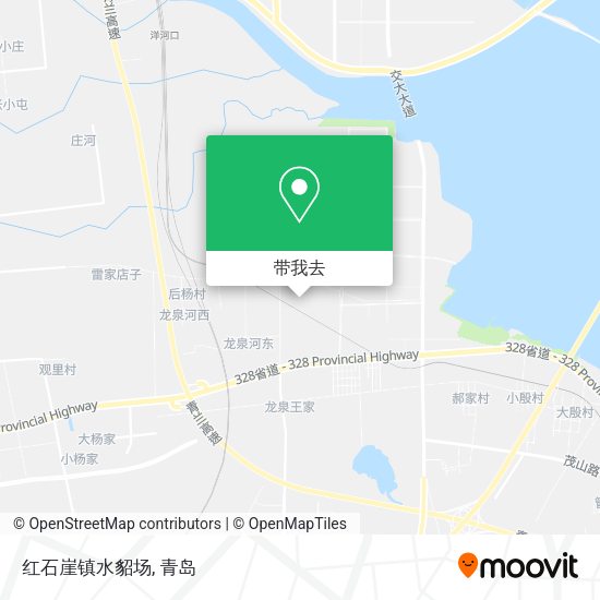 红石崖镇水貂场地图