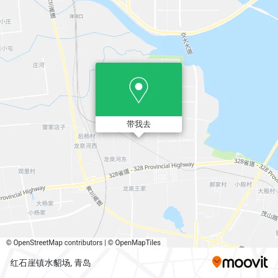 红石崖镇水貂场地图