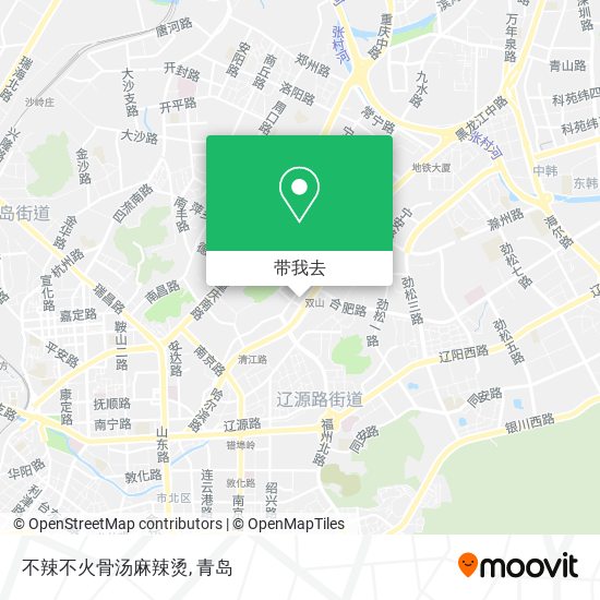 不辣不火骨汤麻辣烫地图