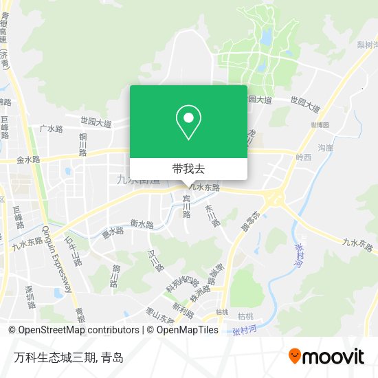 万科生态城三期地图