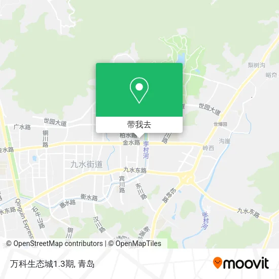 万科生态城1.3期地图