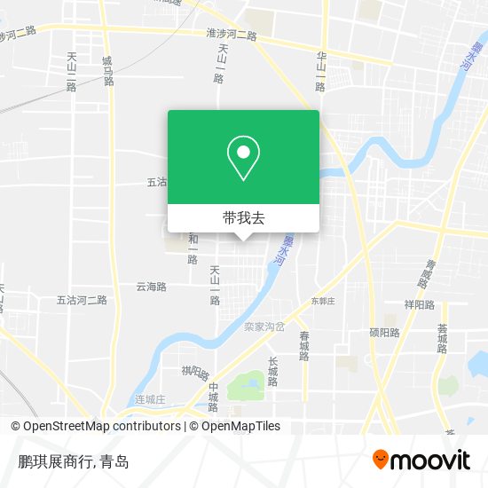 鹏琪展商行地图