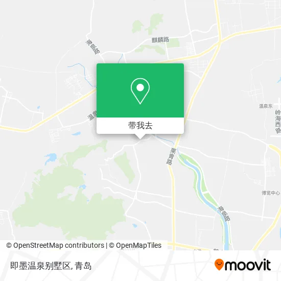 即墨温泉别墅区地图