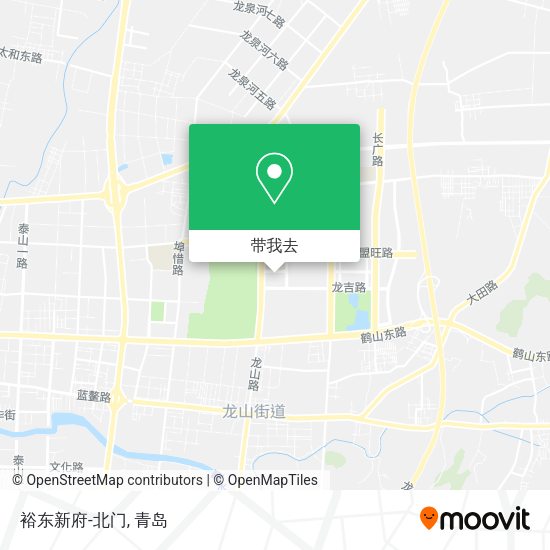 裕东新府-北门地图