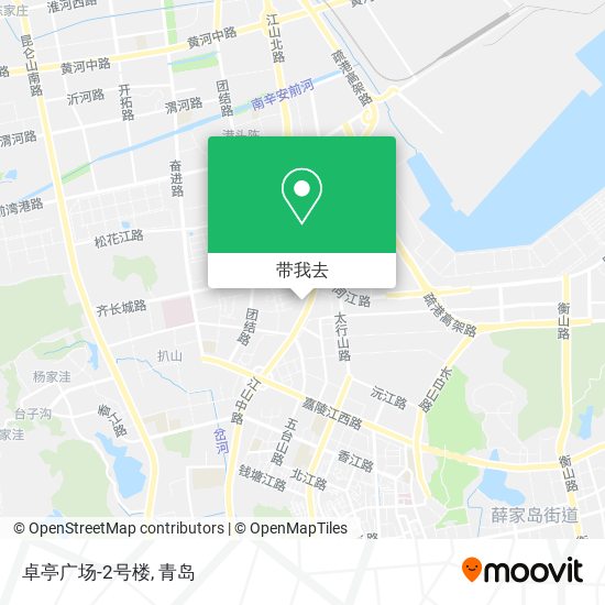 卓亭广场-2号楼地图