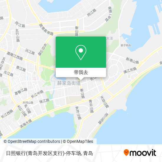 日照银行(青岛开发区支行)-停车场地图