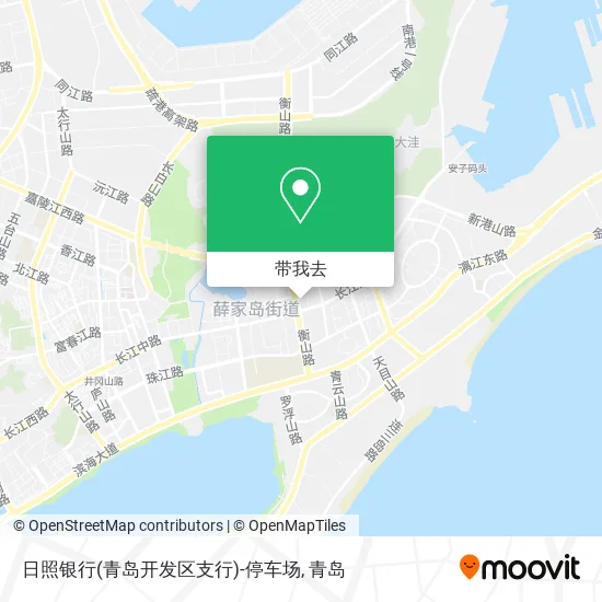 日照银行(青岛开发区支行)-停车场地图