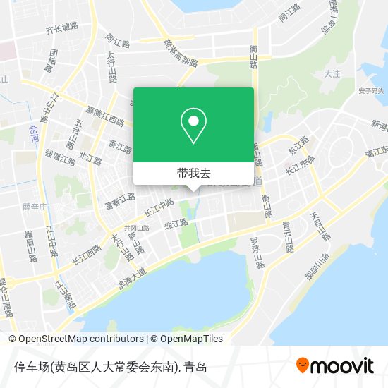 停车场(黄岛区人大常委会东南)地图