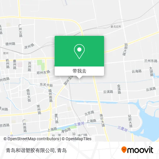 青岛和谐塑胶有限公司地图