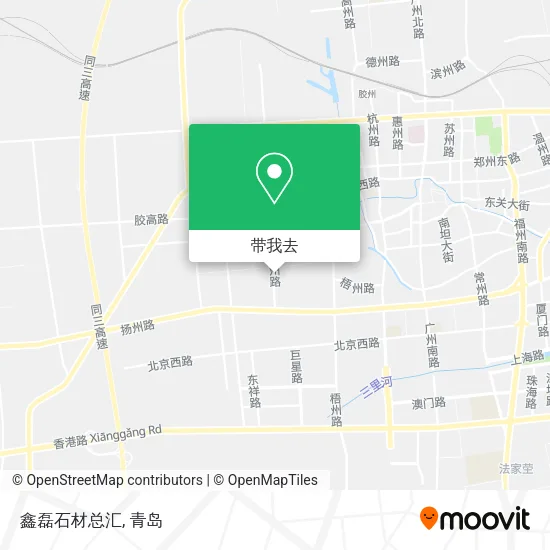 鑫磊石材总汇地图