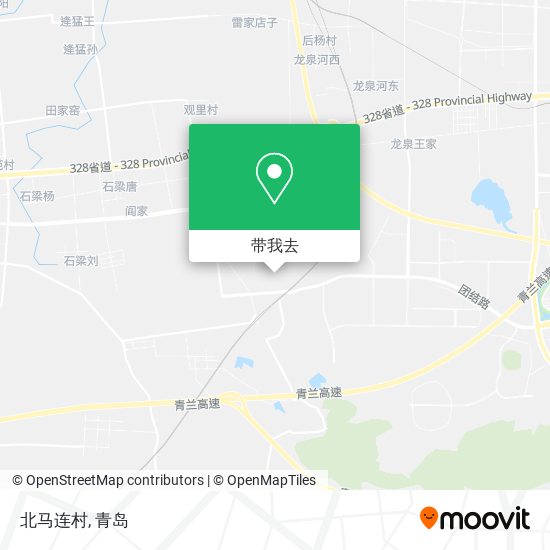 北马连村地图