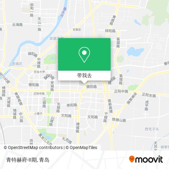 青特赫府-II期地图