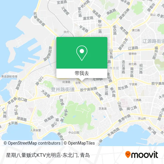 星期八量贩式KTV光明店-东北门地图