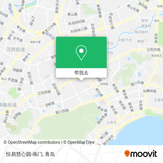 恒易慧心园-南门地图