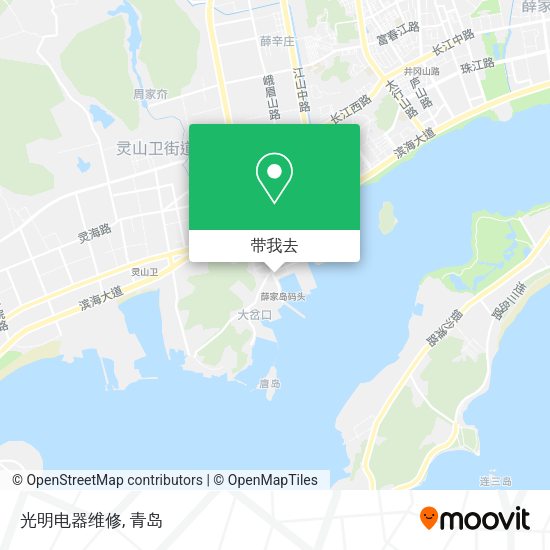 光明电器维修地图