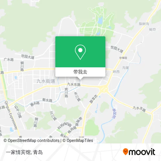 一家情宾馆地图