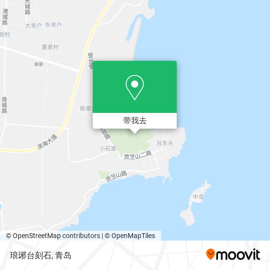 琅琊台刻石地图