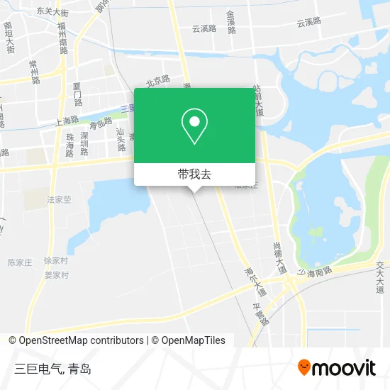 三巨电气地图