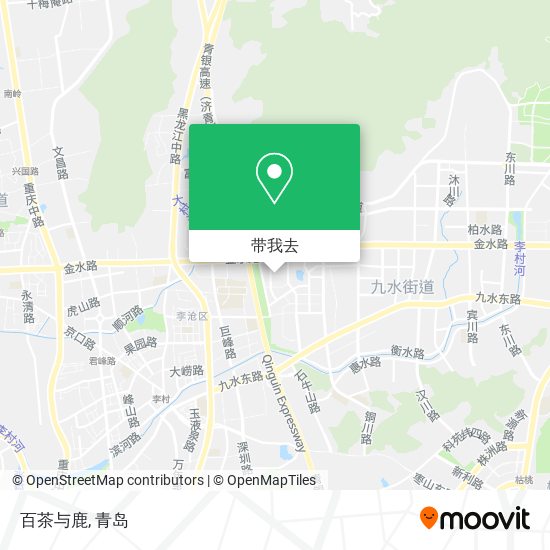 百茶与鹿地图