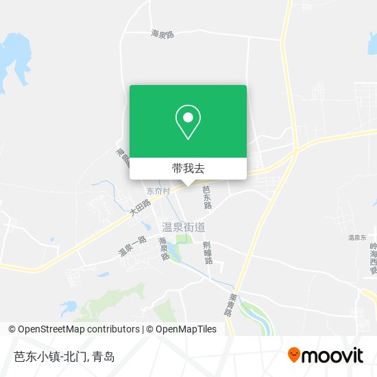 芭东小镇-北门地图