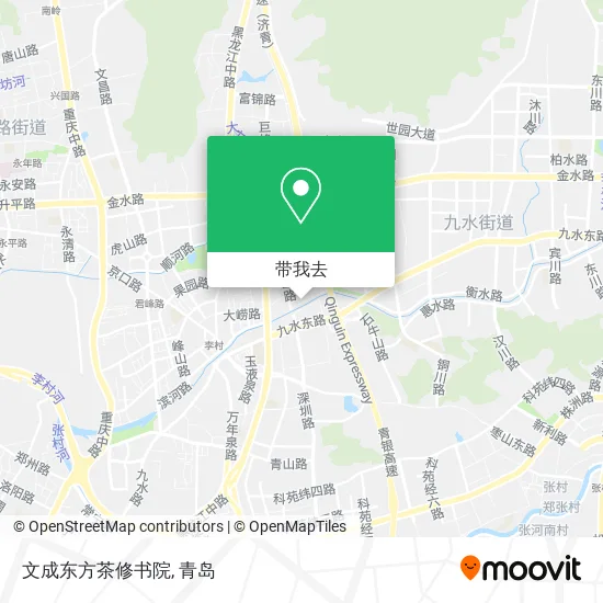 文成东方茶修书院地图