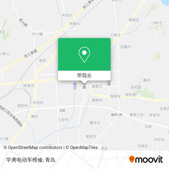 学勇电动车维修地图