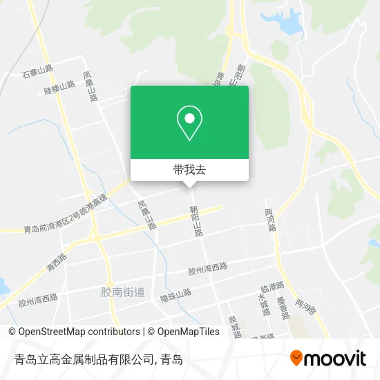 青岛立高金属制品有限公司地图