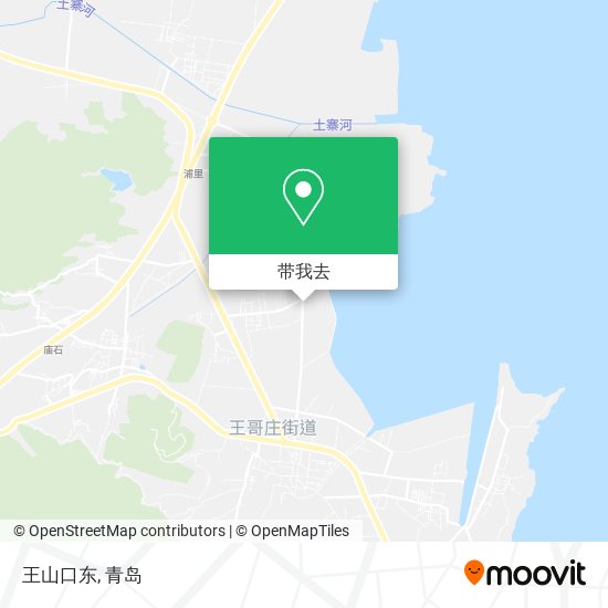 王山口东地图