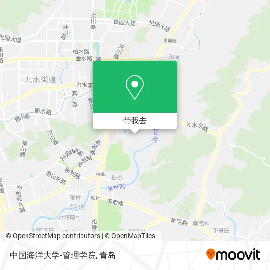 中国海洋大学-管理学院地图