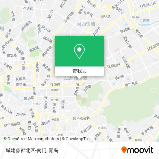 城建鼎都北区-南门地图