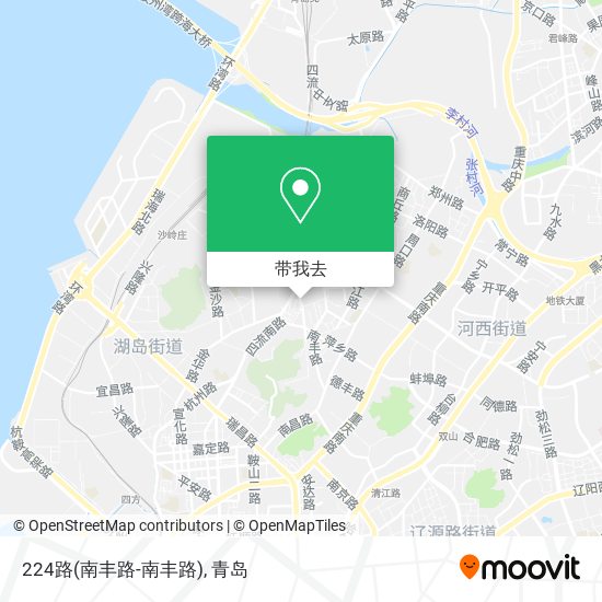 224路(南丰路-南丰路)地图