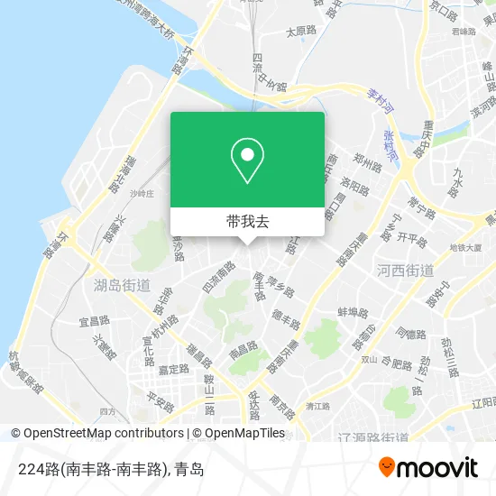 224路(南丰路-南丰路)地图